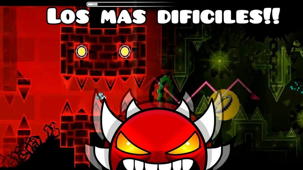 Los niveles más difíciles de Geometry Dash