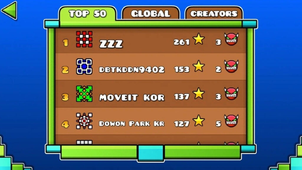 Qué son los puntos de creador en Geometry Dash