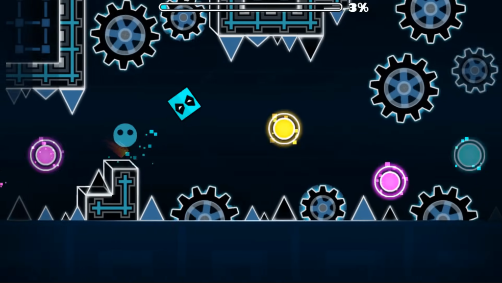 Cómo activar modo Noclip Geometry Dash 2.2